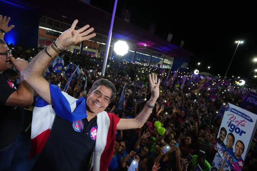Quaest aponta empate técnico entre ACM Neto e Jerônimo na disputa pelo governo da Bahia