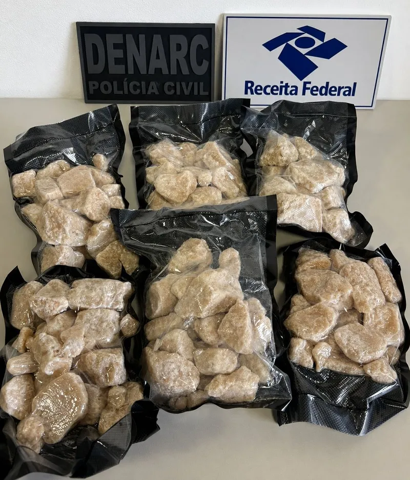 Ação conjunta apreende 3 kg de drogas avaliados em mais de R$ 2 milhões em Salvador