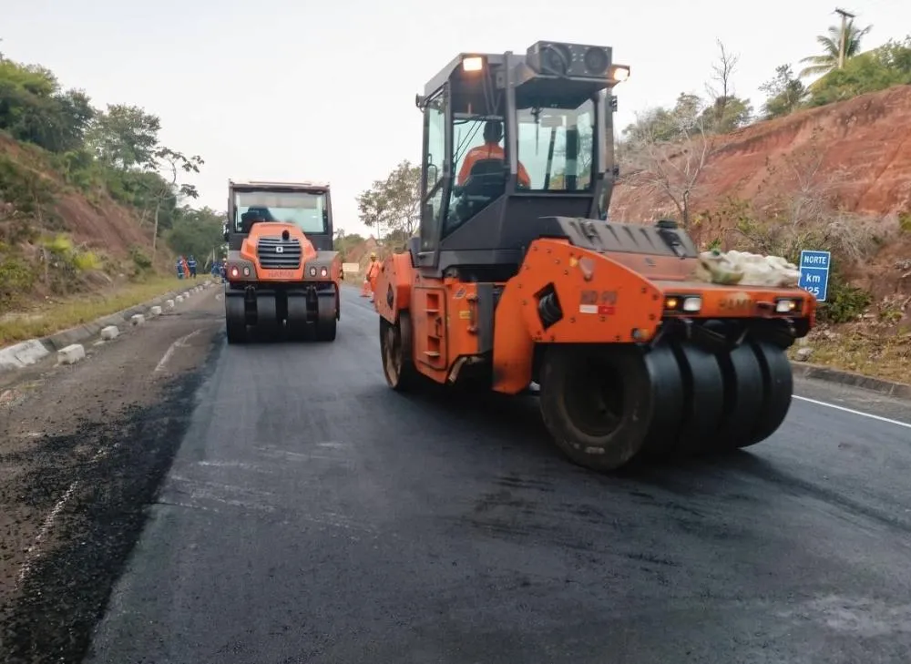BA-093 e BA-099 têm obras e bloqueios parciais nesta semana