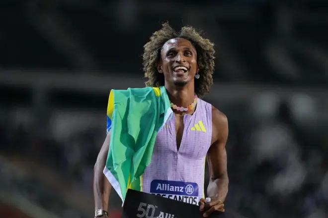 Alison dos Santos vence em Bruxelas e conquista terceiro título da Diamond League