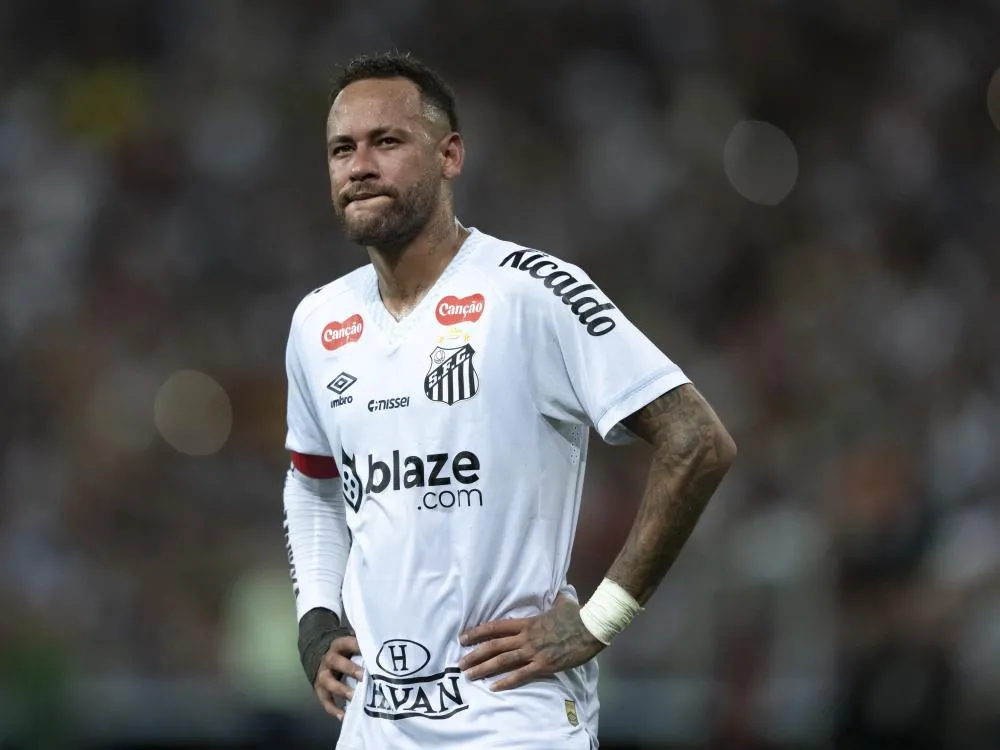 Neymar pode desfalcar o Santos por até 13 jogos após lesão na coxa direita