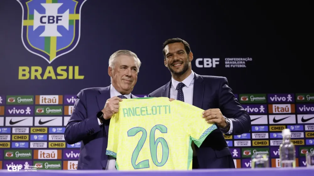 Carlo Ancelotti define convocados para primeiros amistosos da Seleção Brasileira após Copa do Mundo