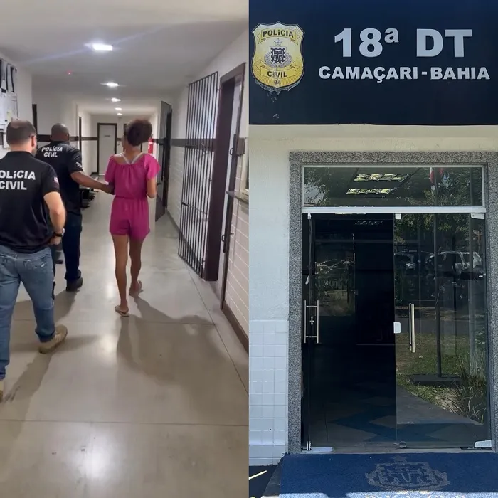 Suspeita de roubos em lojas do Centro de Camaçari é presa em Vila de Abrantes