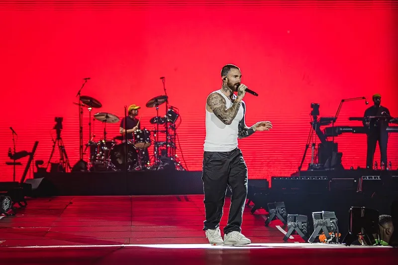 Arena Fonte Nova recebe Maroon 5 em noite de grandes sucessos