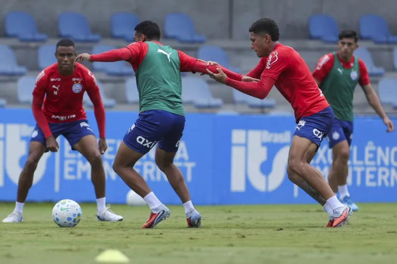 Bahia encerra preparação para duelo com o Remo nesta segunda (14) na Arena Fonte Nova
