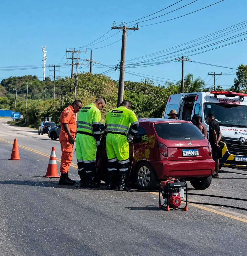 Homem morre e mulher fica ferida em grave acidente no Polo Petroquímico de Camaçari
