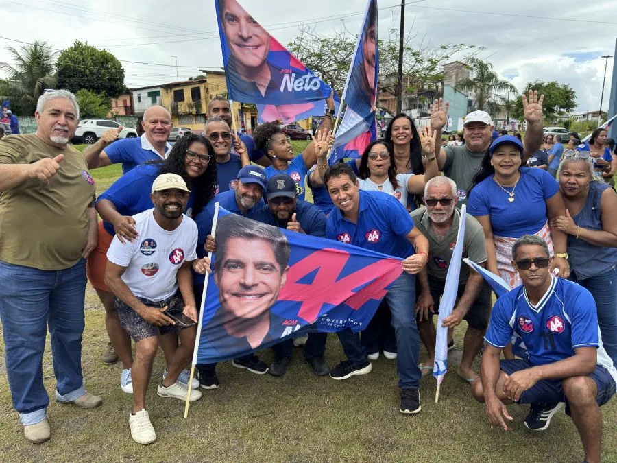 Pablo Barrozo fortalece articulação em Dias d’Ávila e aparece com 55 mil votos em projeção eleitoral do Avante