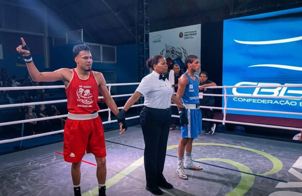 Ricardo Santana vence por nocaute e conquista título no Open de Boxe em São Paulo