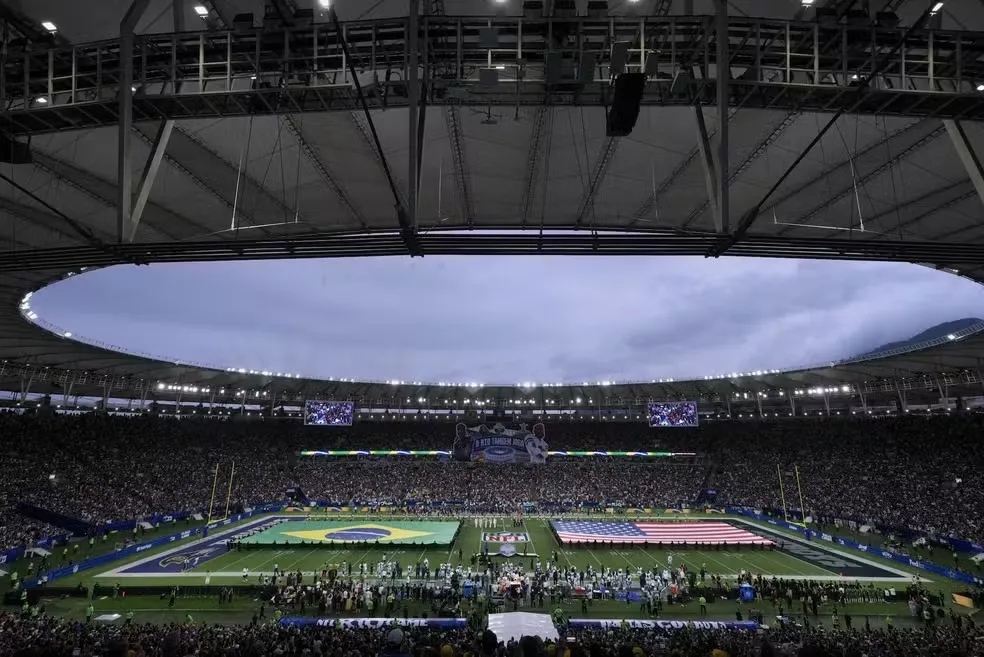 NFL estreia no Maracanã com declaração: “Somos o time do Brasil”
