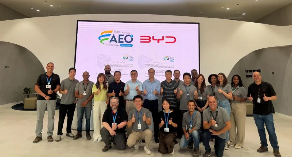BYD Camaçari obtém certificação OEA da Receita Federal e reduz prazo de liberação de cargas