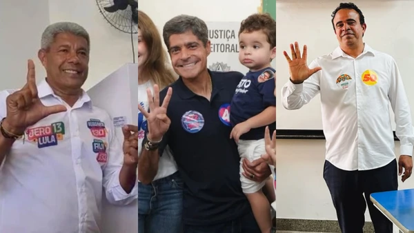 Principais candidatos ao governo da Bahia votam em Salvador neste domingo (4)