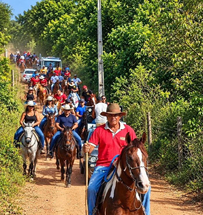 3ª Cavalgada do Rancho Lago Azul terá sete atrações musicais em Mata de São João