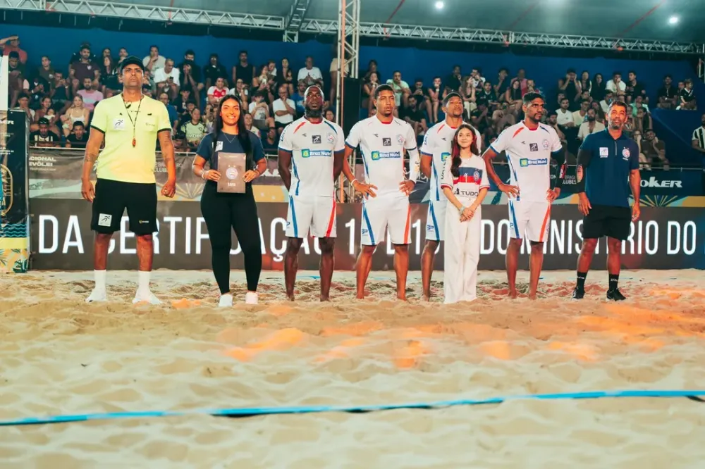 Divulgação / Liga Nacional de Futevôlei